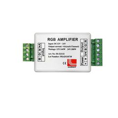Ενισχυτής σήματος για ταινίες Led RGB 12VDC 48W/24VDC 96W