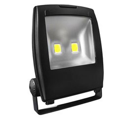 Προβολέας με 2 led COB 140W 230V πορτοκαλί φως 100° αλουμινίου ανθρακί στεγανός IP65