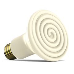 Υπέρυθρη κεραμική λάμπα θέρμανσης 80x110mm 100W 230V με ντουί Ε27