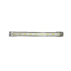 Led μπάρα αλουμινίου μίνι 20cm 3W 24VDC στεγανή IP54 θερμό λευκό φως 200lumen και 9led