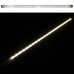 Led μπάρα αλουμινίου στεγανή IP54 6W 24VDC μίνι 50cm θερμό λευκό φως με 24led 500lumen