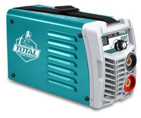 Ηλεκτροσυγκόλληση INVERTER TOTAL TW21606 160A με θερμικό ασφαλείας τσιμπίδα και καλώδια
