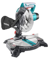 Φαλτσοπρίονο ξύλου TOTAL TS42142101 1400W Φ210mm με περιστρεφόμενη βάση & ασφάλεια μεταφοράς
