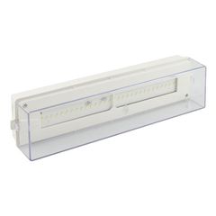 Φωτιστικό ασφαλείας αυτοελεγχόμενο Olympia BAU LIGHT GR-753/ST/LP/HL συνεχούς λειτουργίας IP54