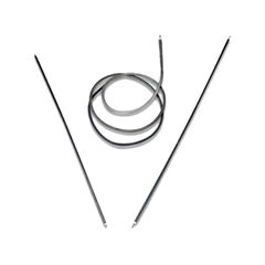 Αντίσταση ανοξείξωτη (inox) ευθύγραμμη Φ6,5mm 500W 110V 0,50m