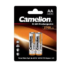 Μπαταρία επαναφορτιζόμενη AA Camelion Nh-Aa2700-Bp2 1,2V 2700mAh