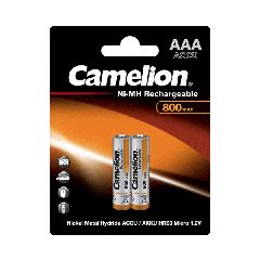 Μπαταρία επαναφορτιζόμενη AAA Camelion Nh-Aaa800-Bp2 1,2V 800mAh