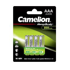 Μπαταρία επαναφορτιζόμενη AAA Camelion Always Ready R03Aaa800Mah-Bp4 1,2V 800 mAh