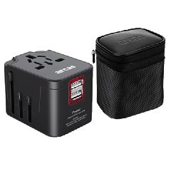 Αντάπτορας Universal Arcas Ta-01 Travel με θύρες Usb κατάλληλος για περισσότερες από 150 χώρες