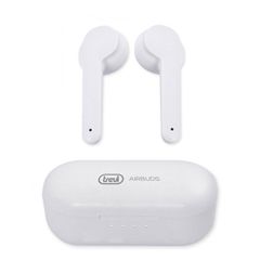 Ασύρματα ακουστικά bluetooth TREVI 4hr με μικρόφωνο & θήκη/επαναφορτιζόμενη βάση micro USB