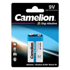 Μπαταρία αλκαλική Camelion Digi Alkaline 9V ενισχυμένης χωρητικότητας 6LR61-BP1DG