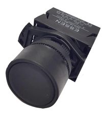 Μπουτόν χωνευτό πόρτας-πίνακος φ22 SDL16-EA21 230V μαύρο ESSEN στεγανό IP65