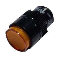Μπουτόν πόρτας πίνακος Φ16 230V LAS1Y-O με led κίτρινο Xindali