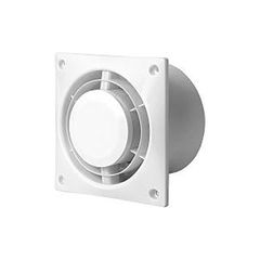 Εξαεριστήρας μπάνιου EUROPLAST L100 λευκός Φ100 15W 75m3/h 230V επίτοιχης τοποθέτησης