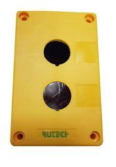 Μπουτονιέρα επίτοιχη κενή δύο οπών Φ22 PV2B