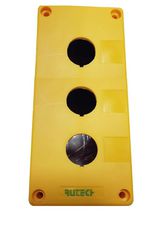 Μπουτονιέρα επίτοιχη κενή τριών οπών Φ22 PV3B