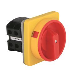 Διακόπτης περιστροφικός (έκκεντρου) PS2510LK τριφασικός με εντολή 0-1 3Χ25Α ειδική χειρολαβή