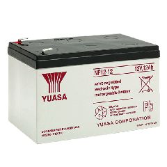 Μπαταρία μολύβδου Yuasa Np12-12 12Ah 12V για χρήση stand by, ups, συστήματα ασφαλείας κ.α.