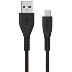 Καλώδιο ENERGIZER C410CGBK USB 2.0 A αρσενικό σε USB type-C αρσενικό 1.2m σε μαύρο χρώμα