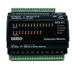 Μονάδα επέκτασης GEMO AR2-G1-24VDC-12D2A για τον προγραμματιζόμενο ελεγκτή PLC