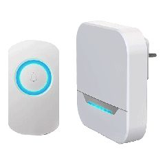 Ασύρματο κουδούνι πόρτας Invictus Inv-507 230V AC 110dB με 36 διαφορετικούς ήχους κουδουνίσματος