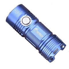 Φακός χειρός Led Fitorch P25 3000Lm υψηλής απόδοσης μπλε Special Edition με πλευρικό διακόπτη