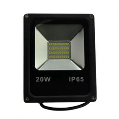 Προβολέας LED 20W 12VDC αλουμινίου 6000K ψυχρό λευκό φως αδιάβροχος IP65 2000lm δέσμης 120°
