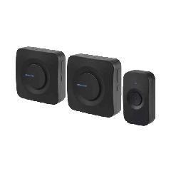 Ασύρματο κουδούνι μπαταρίας Invictus Inv-007-2 90dB με 2 βάσεις και εμβέλεια 200m