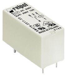 Ρελέ τυπωμένου κυκλώματος 12A RELPOL RM87.1012 1 επαφής PCB 12V DC