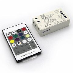 Μηχανισμός με τηλεχειριστήριο & Dimmer RF RGB/RGB+W 5/12/24VDC 16A