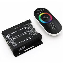 Μηχανισμός με τηλεχειριστήριο controller & Dimmer RGB+W 4x8a 12VDC/384W 24VDC/768W