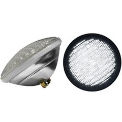 Λάμπα led PAR56 (Πισίνας) 15W 12V ac/dc 3000k θερμό λευκό φως 120° με 225 SMD chip 4014 1400 lumen