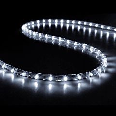Led φωτοσωλήνας ψυχρό φως μονοκάναλος 50m με 30 led ανα μέτρο και 6 λευκά flash led ΙΡ65