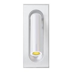 Απλίκα τοίχου χωνευτή Led 3W θερμό φως 3000k Α170 λευκή θερμό φως 3000k 240lm IP44 50000h