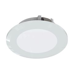 Led σποτ χωνευτό λευκό στρόγγυλο 2W 230V AC ενδιάμεσο φως 4000k 160lm δέσμης 100° 30000h