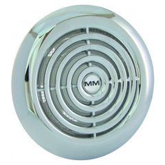 Εξαεριστήρας μπάνιου Φ100mm 13W ΙΝOX στρόγγυλος σειρά ММ-100 220V 105 m³/h 29dB