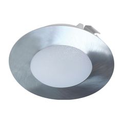 Led σποτ χωνευτό στρόγγυλο νίκελ ματ 2W 230V AC ενδιάμεσο φως 4000k 160lm δέσμης 100° 30000h