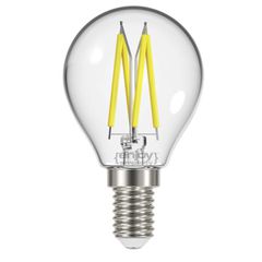 Λάμπα LED Filament CLEAR E14 P45 5.5W θερμό φως 3000k 806lm δέσμης 320° διάρκειας 15000h