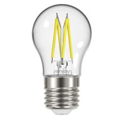 Λάμπα LED Filament CLEAR P45 σφαιρική 4W 220-240V E27 θερμό φως 3000k 470lm 320° 15000h