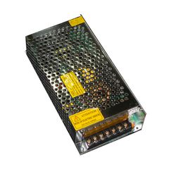 Τροφοδοτικό 200W 16,67A μεταλλικό 230V στα 12VDC για ταινίες & λάμπες led μη στεγανό IP20