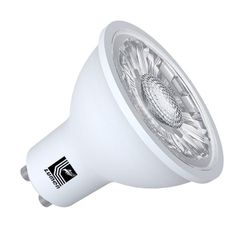 Λάμπα led ισχύος GU10 5W 230V 6200k ψυχρό λευκό φως δέσμης 30° 420 lumen Economy
