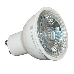 Λάμπα led ισχύος GU10 5W 230V ντιμαριζόμενη 6200k ψυχρό λευκό φως δέσμης 30° 500 lumen Economy