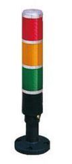 Φάρος πύργος 3 χρωμάτων LED με BUZZER 24VDC 360mm με βάση επίτοιχη & επιδαπέδια LTA-505WJ