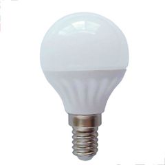 Λάμπα led σφαιρική Φ40 Ε14 3,5W 230V 6000k ψυχρό λευκό φως 280lumen γωνία θέασης 270°