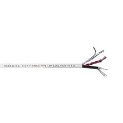 Καλώδιο κλειστού κυκλώματος CCTV 1MICROCOAXIAL & 1MICROCABLE διατομή 2x0,50mm T2M-B250 ΜΑΒΙΚΑΛ