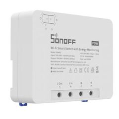 Έξυπνος διακόπτης SONOFF POWR3 Wi-Fi Smart High Power Switch - 25A/5500W