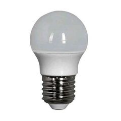 Λάμπα led E27 σφαιρική 6W 230V 2700k θερμό λευκό φως 470lm G45 διάρκειας 25000h