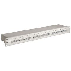 PATCH PANEL GOOBAY 94036 ΚΑΤΗΓΟΡΙΑΣ CAT 6 STP 24 ΘΥΡΩΝ ΣΕ ΓΚΡΙ ΧΡΩΜΑ