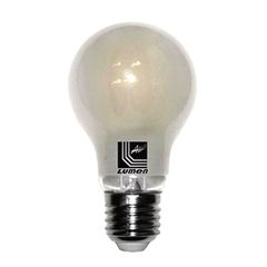 Διακοσμητική λάμπα led αχλάδι E27 4W 230V 5800k ψυχρό λευκό φως Α60 COG ματ 500lm