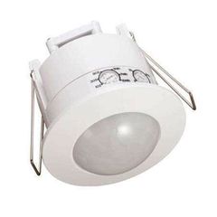Ανιχνευτής κίνησης χωνευτός λευκός max 300W led 240V 5,5Α μη στεγανός ΙΡ20 γωνία θέασης 360°